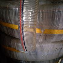 透明钢丝PVC管 耐磨PVC管 钢丝螺旋PVC管