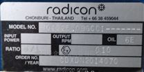 Radicon真空泵減速箱型號M01225