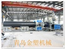 塑料管材生产厂家 HDPE中空缠绕管设备