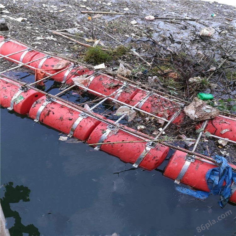 水电站拦污浮体生活垃圾清理浮体
