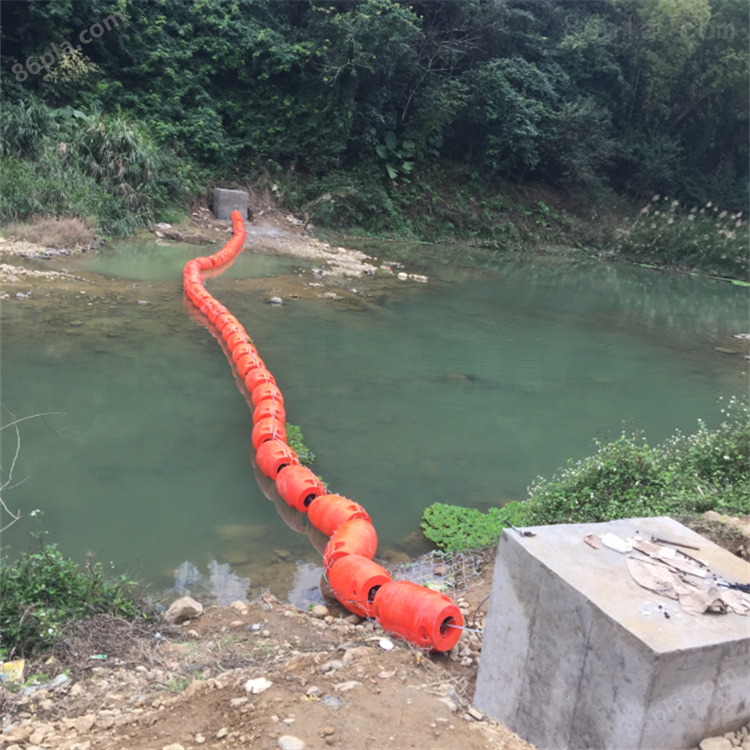 12寸管径河道拦污浮筒水库警示浮筒