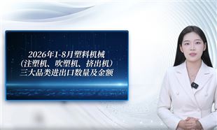 2026年1-8月：塑料机械行业出口端冷热不均