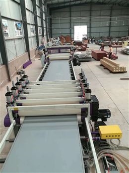 金纬机械pp中空建筑模板挤出机生产线